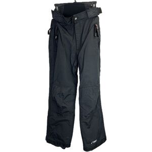 Crazy Creek Dry-Plus Black Snow Ski Snowboarding Adjustable Waist Pants …